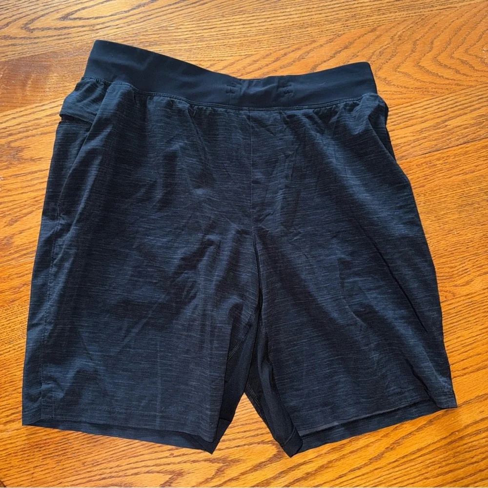 lululemon athletica Men's Black Athletic Shorts
